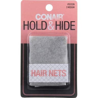 Conair red de cabello marrón, diseño discreto