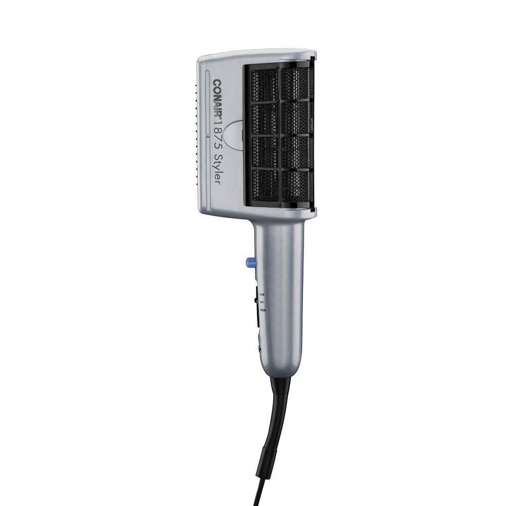 Conair dual voltage design supports worldwide travel and quick styling.