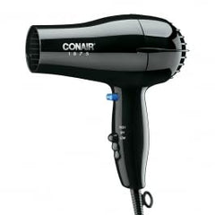 Conair hairdryer black packaging dimensions show compact storage footprint