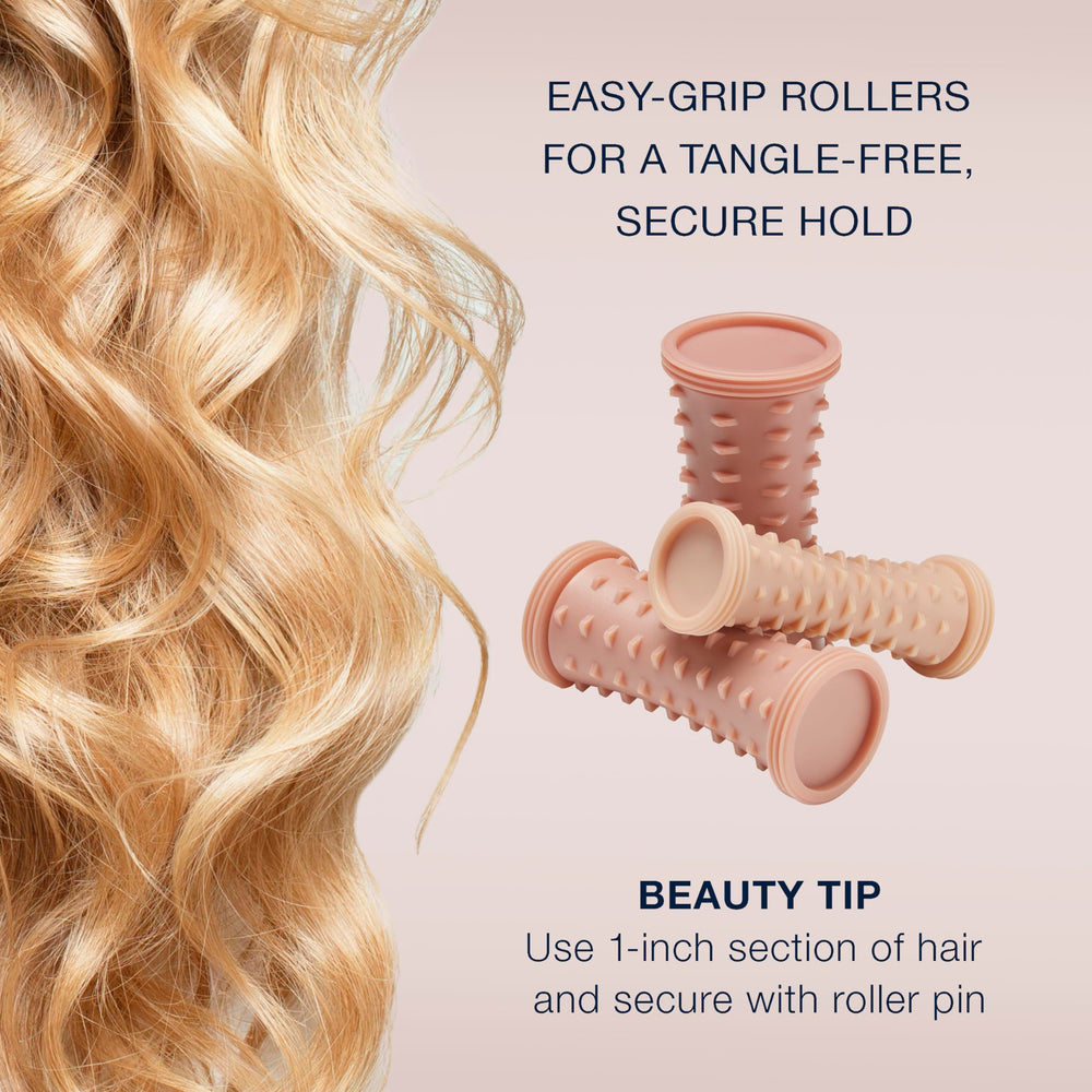 Conair HairSetter ready-light indicates when heat is ready.