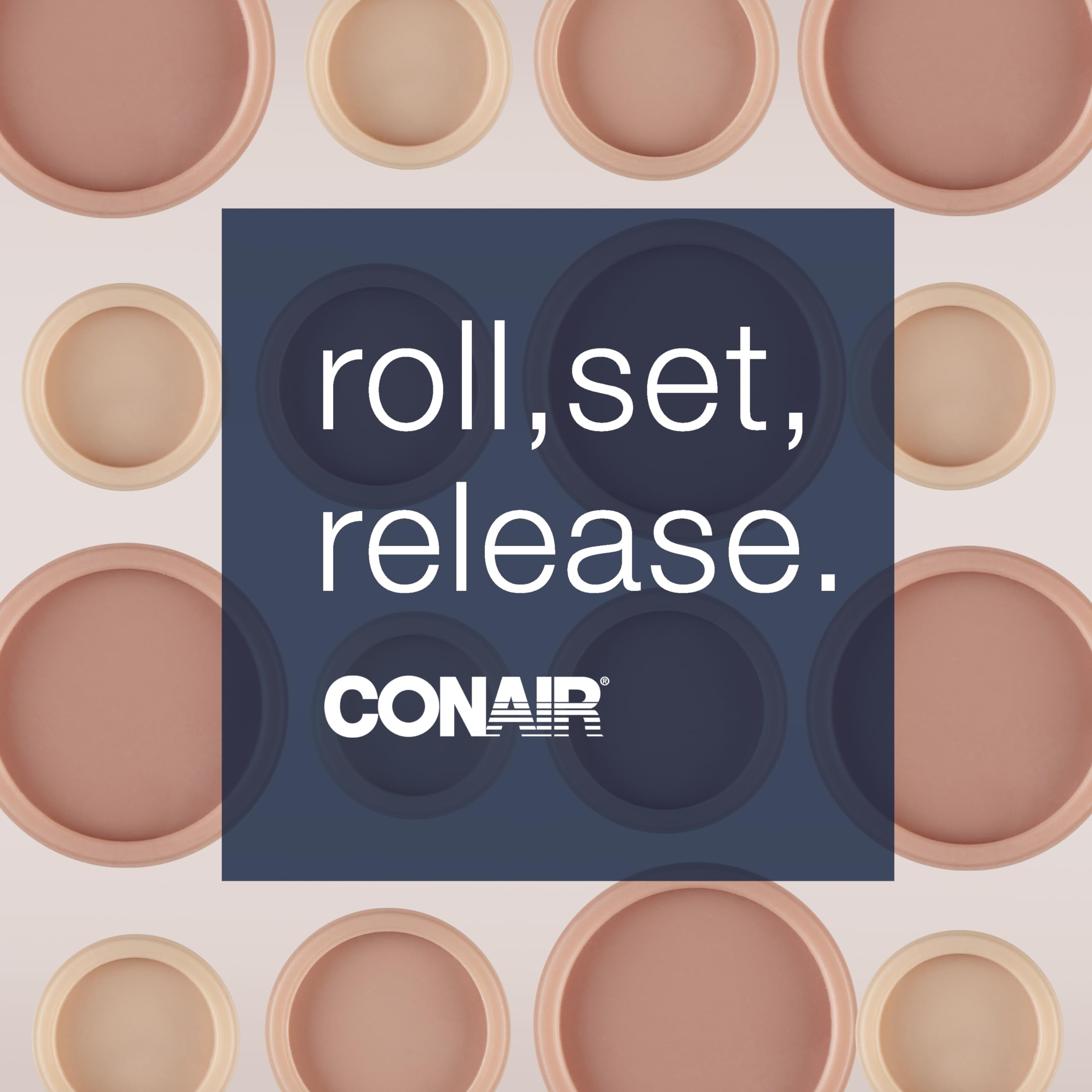 Conair HairSetter in-use demonstrates quick roll and go styling.