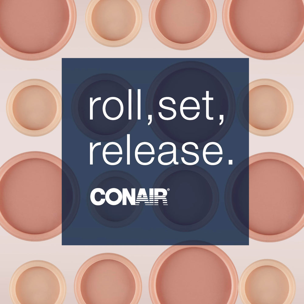 Conair HairSetter in-use demonstrates quick roll and go styling.