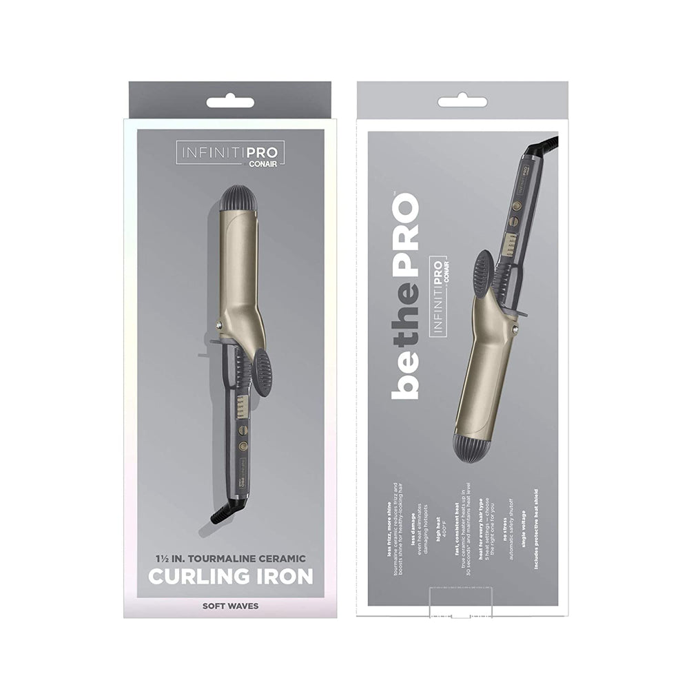 Conair InfinitiPro auto-off indicator for 안전 during storage and use.