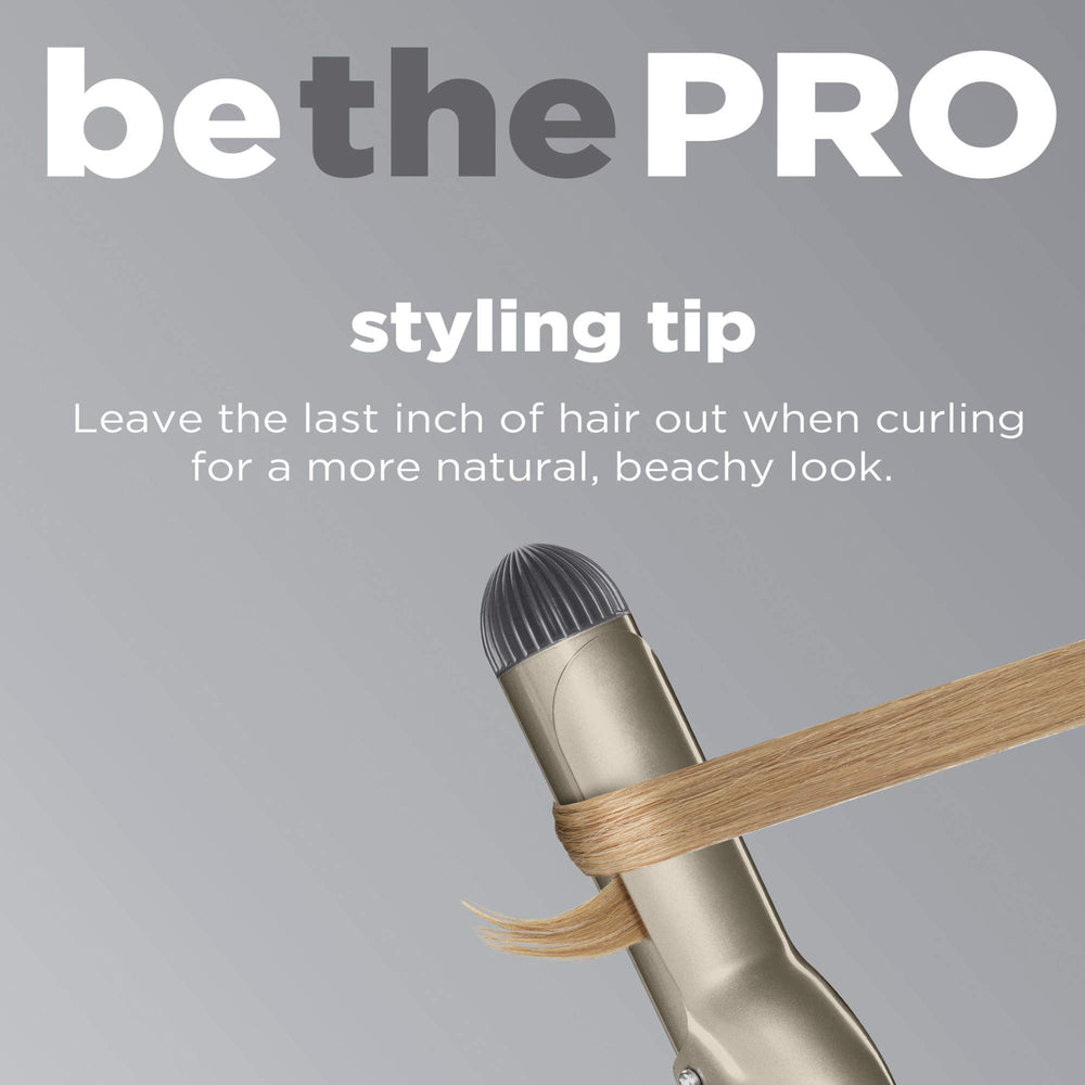 Conair InfinitiPro five heat settings for versatile styling across hair types.