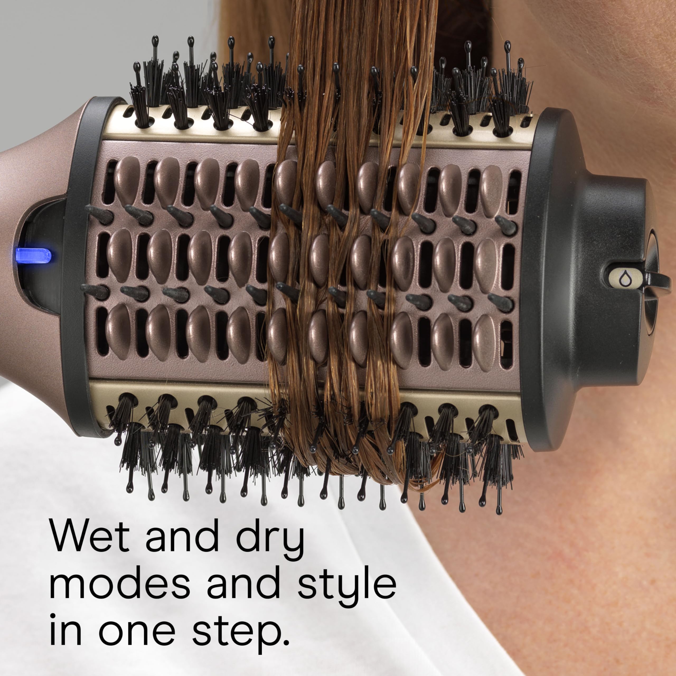 Conair Infiniti Pro anti-frizz technology delivers smoother, shinier results.