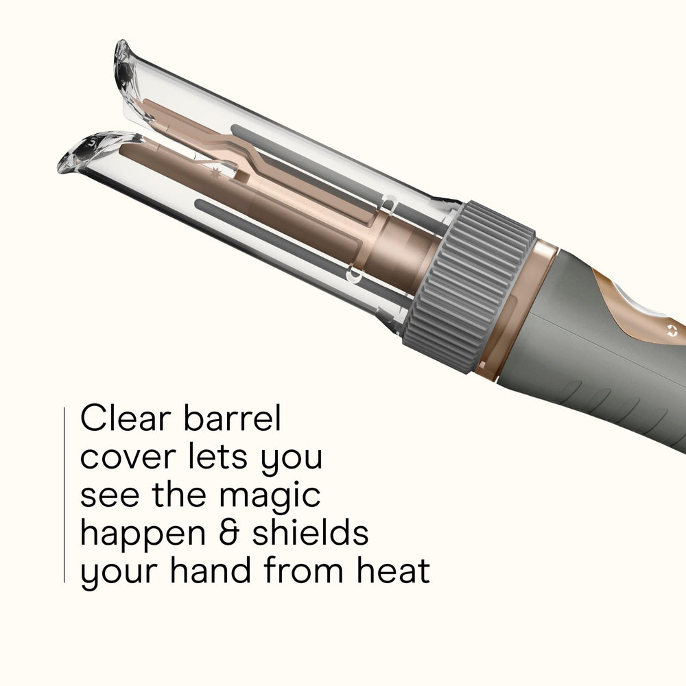 Conair INFINITI PRO Curl Secret uses ceramic heat up to 410°F for glossy curls
