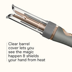 Conair INFINITI PRO Curl Secret uses ceramic heat up to 410°F for glossy curls
