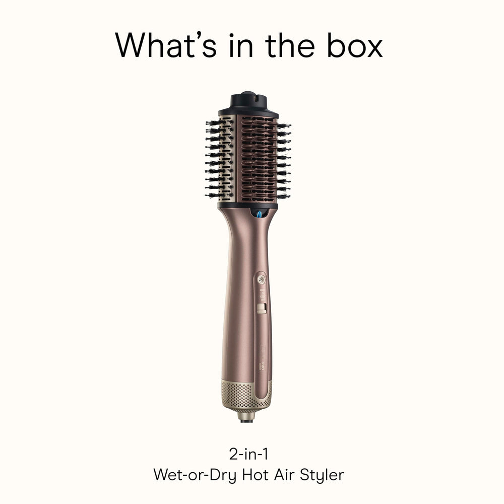 Ergonomic design provides comfortable handling for longer styling sessions.