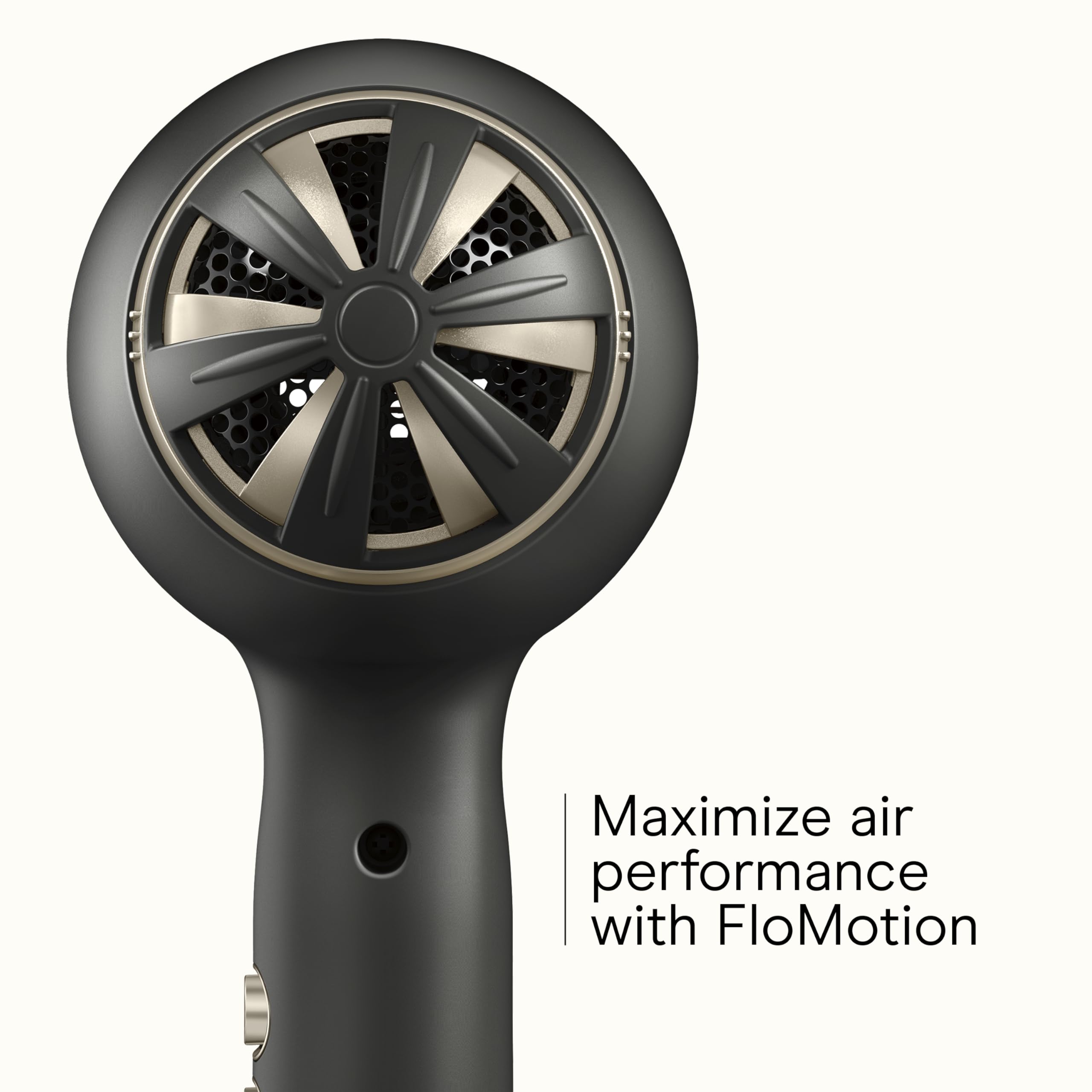 Conair Infiniti Pro FloMotion Pro dryer with concentrator for precise, sleek finishes.