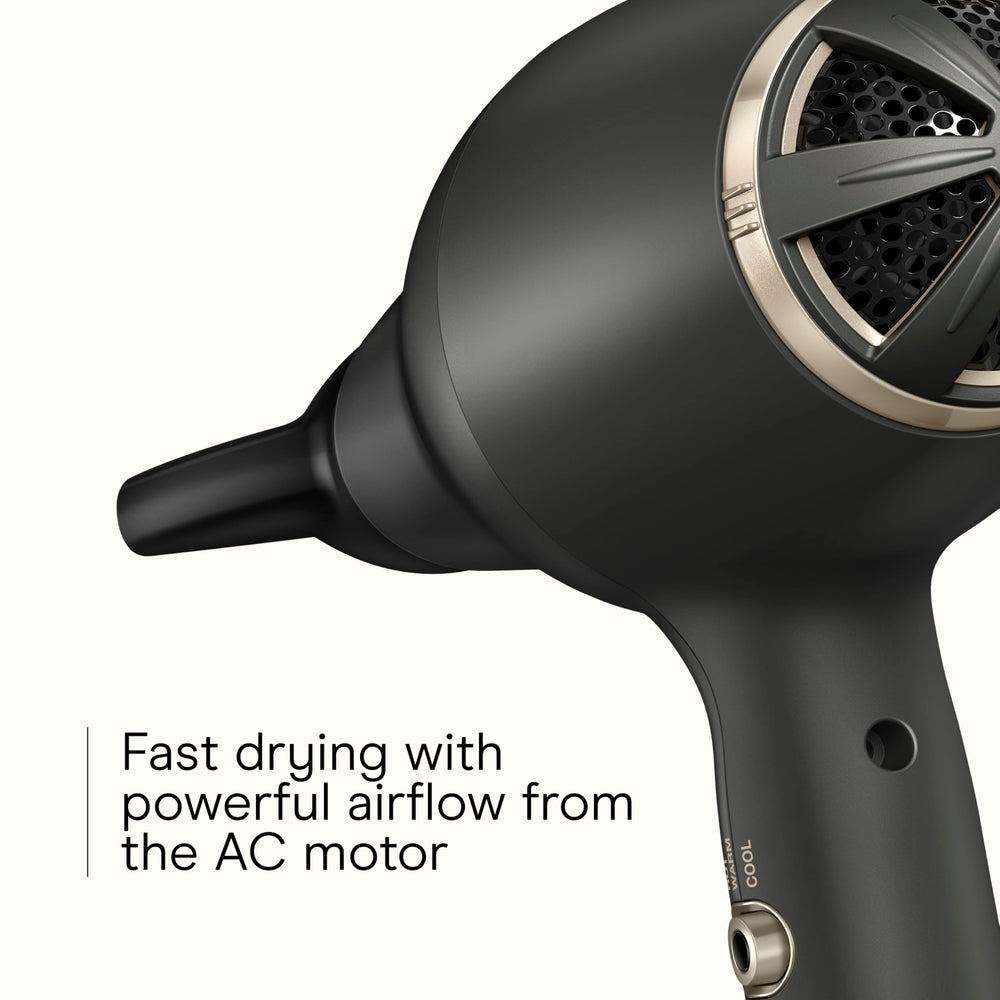 Conair Infiniti Pro FloMotion Pro diffuser attachment boosting volume and defined waves.
