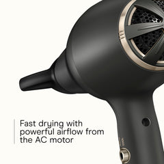 Conair Infiniti Pro FloMotion Pro diffuser attachment boosting volume and defined waves.