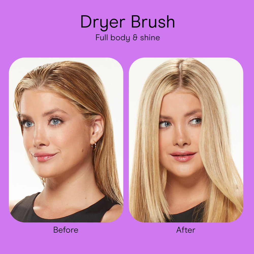 Conair Infiniti Pro detangling bristles glide through wet hair without snagging.