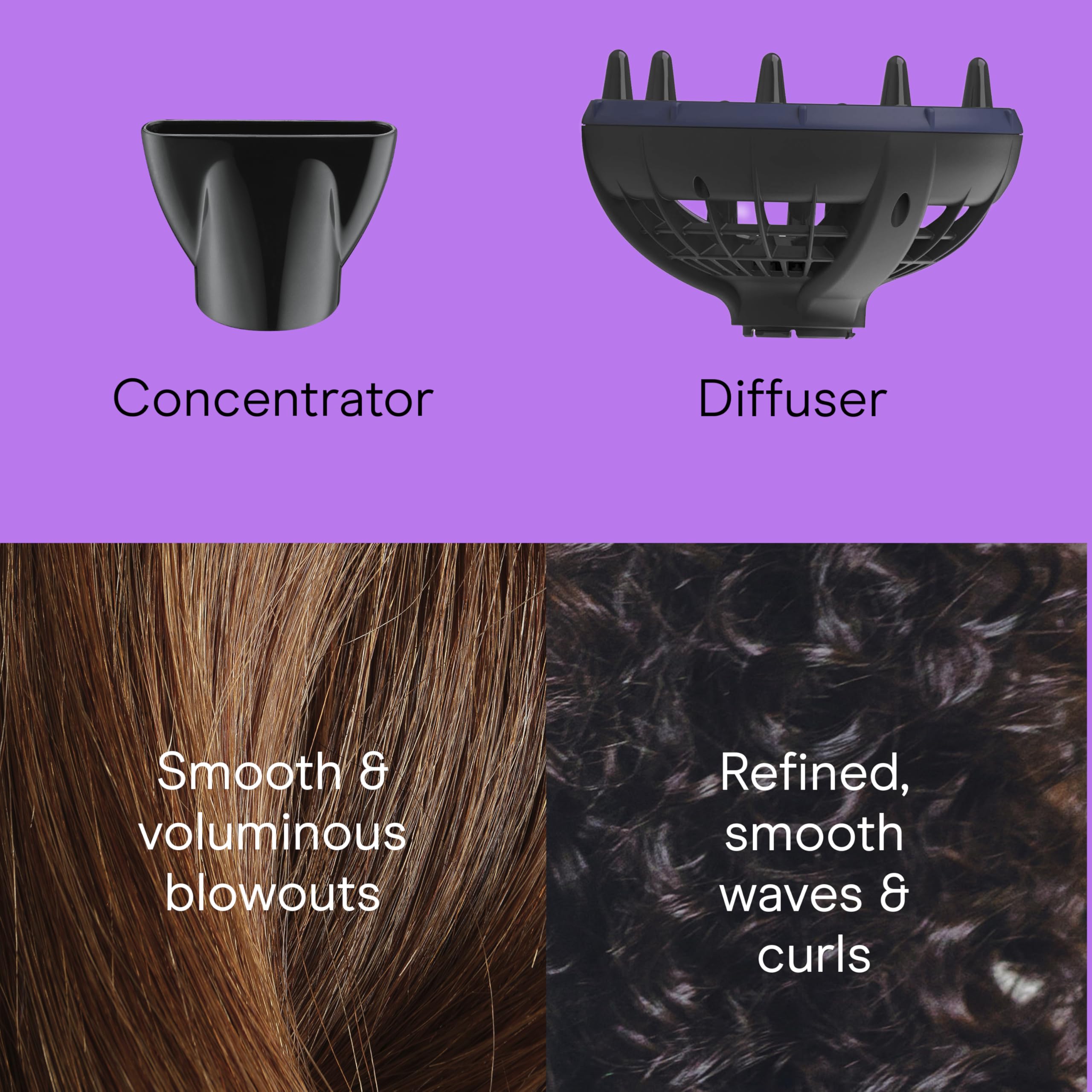 Conair InfinitiPRO texture drying system designed for natural coils, curls, and waves.