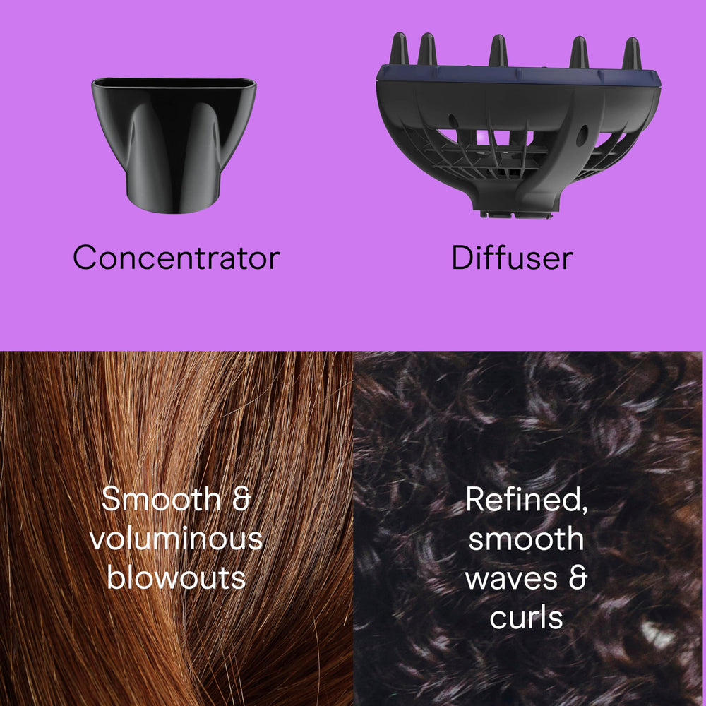 Conair InfinitiPRO texture drying system designed for natural coils, curls, and waves.