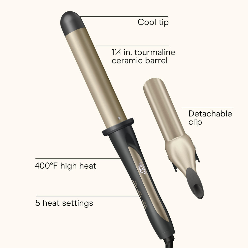 Conair INFINITI PRO wand with detachable clip for versatile styling options