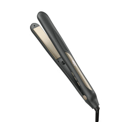 Conair Infiniti Pro tourmaline flat iron front view for sleek styling and frizz control.