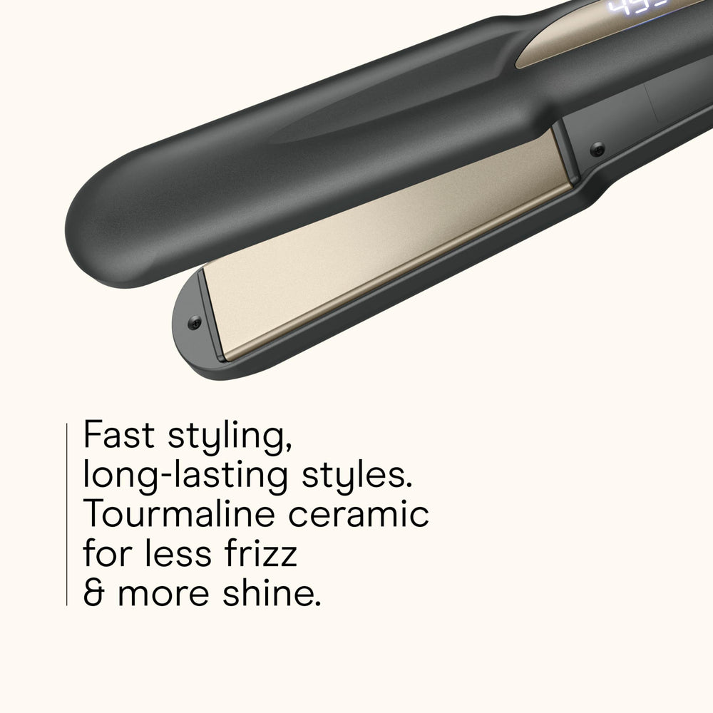 Conair InfinitiPro digital heat display shows precise temperature for customized styling