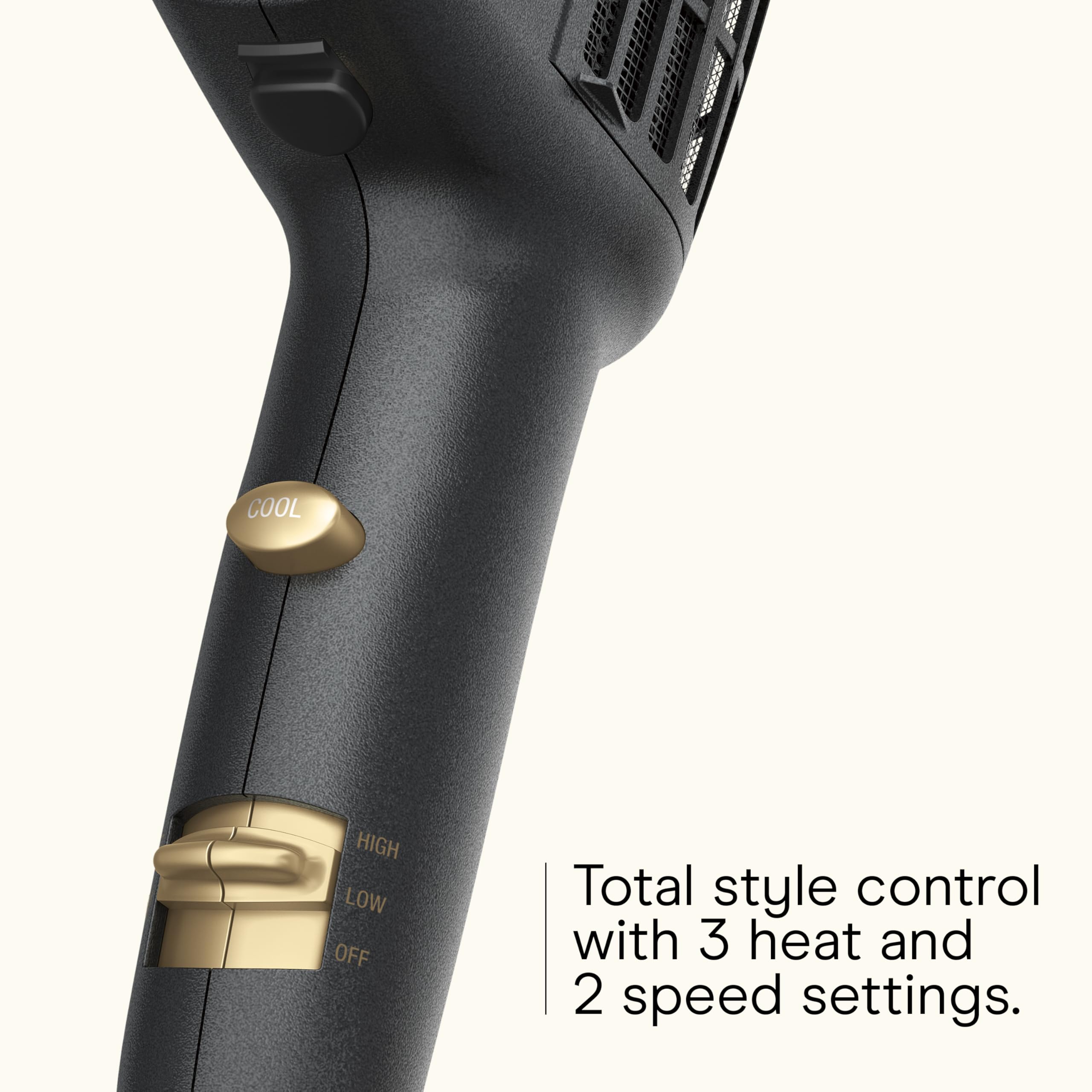 Conair Infinitipro ionic ceramic technology delivers shine and reduced frizz.
