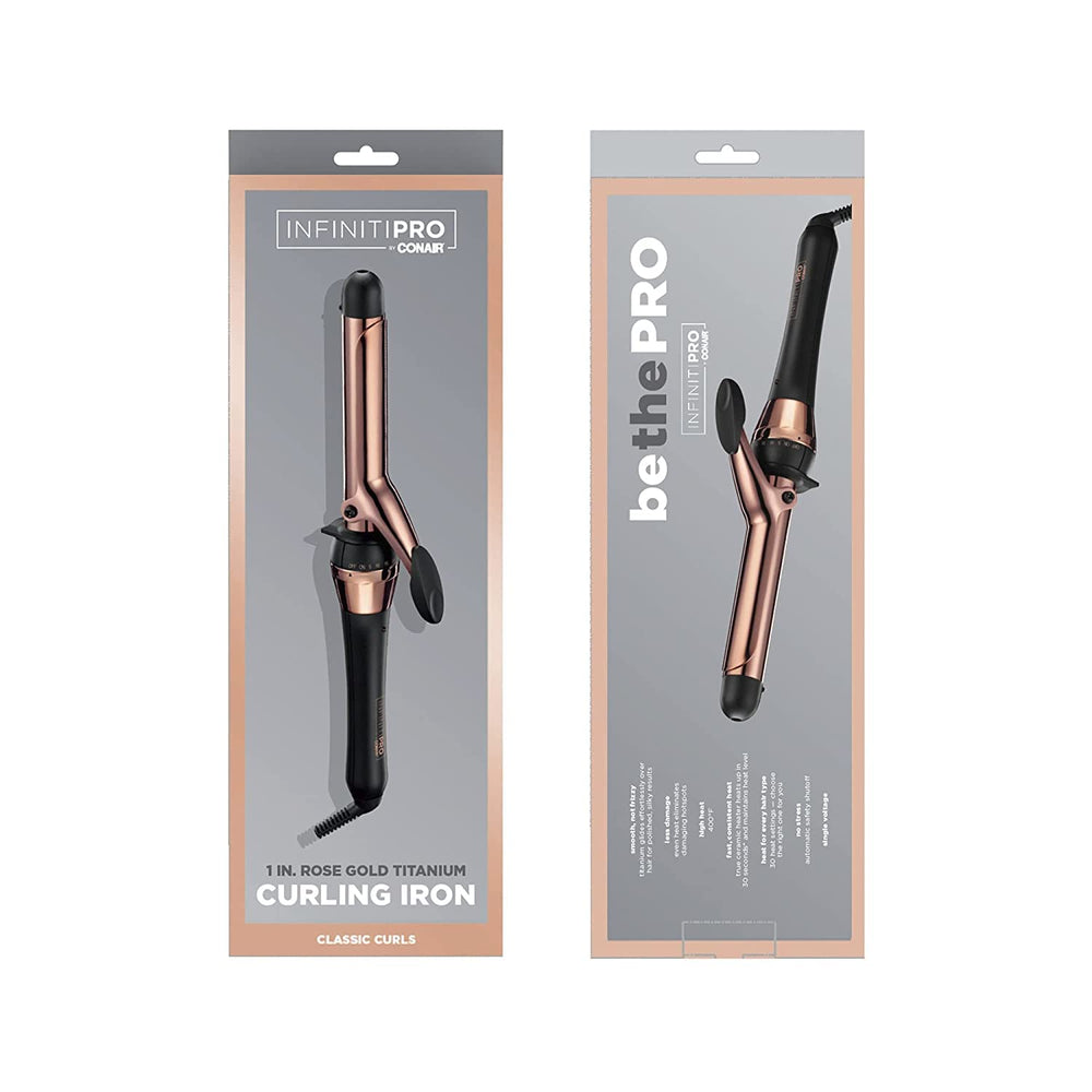 Conair INFINITIPRO Rose Gold design and grip for comfortable professional use
