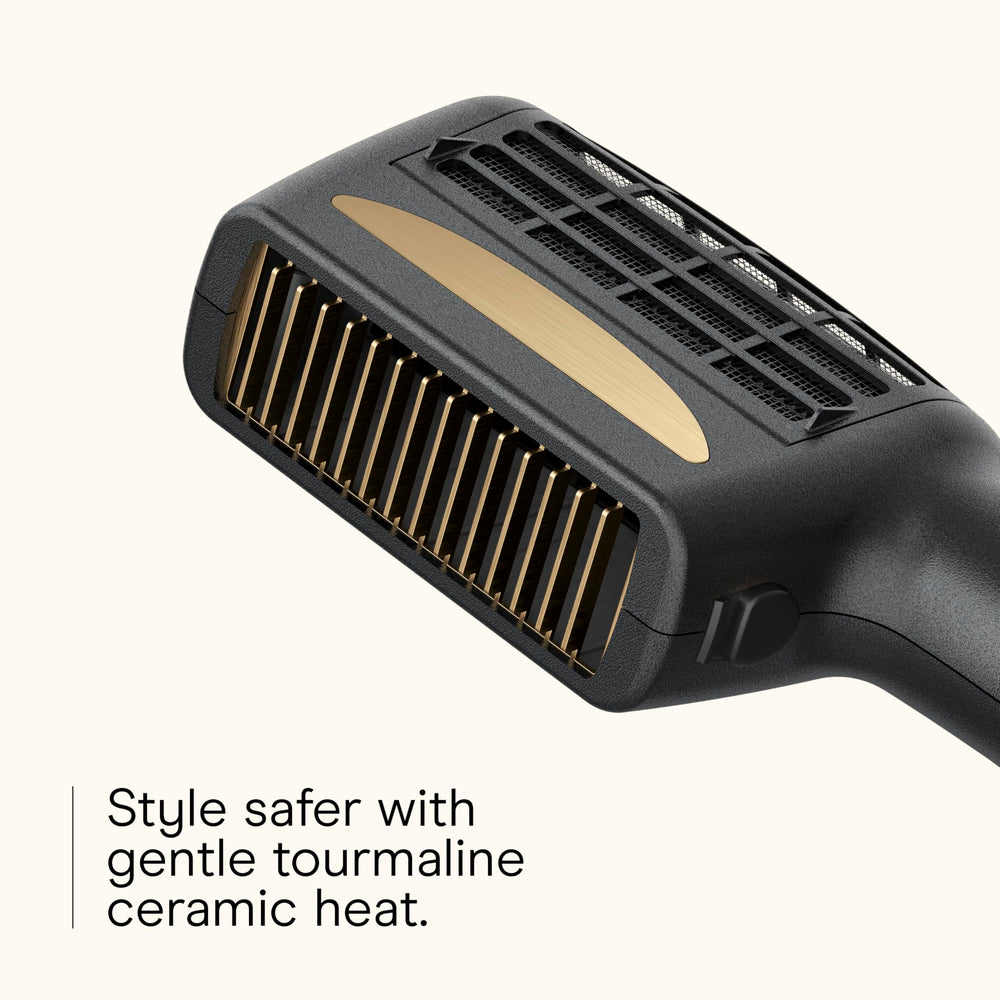 Conair Infinitipro wide-tooth thermal comb for detangling with even heat.