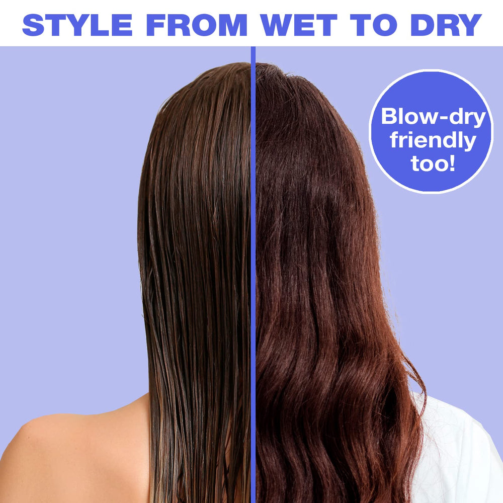 Conair Knot Dr detangler is blow-dryer friendly for quick touch-ups and fast routines