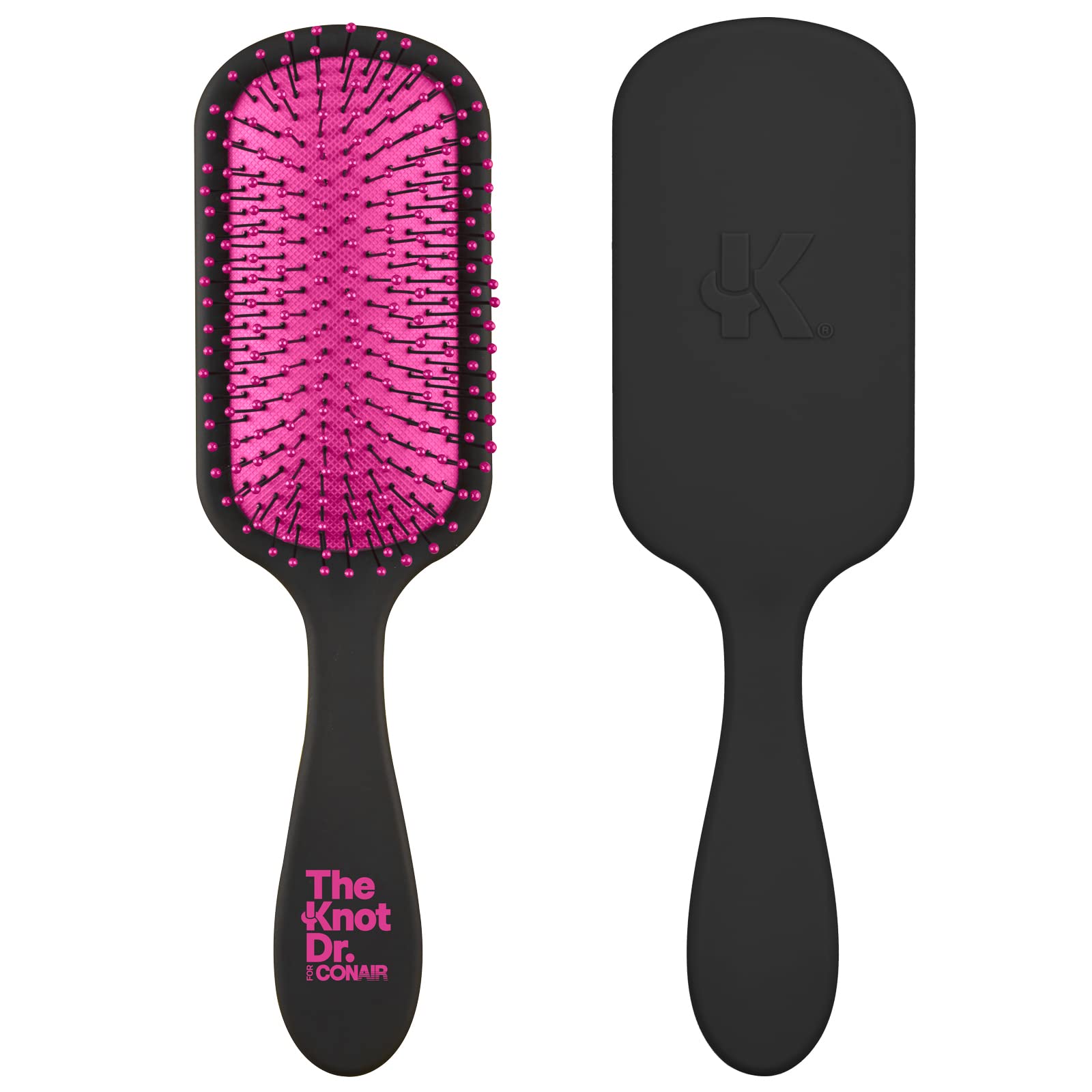 Conair Knot Dr. brush close-up bristles for gentle detangling on wet or dry hair