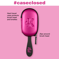 Conair Knot Dr. brush soft-grip handle for comfortable glide