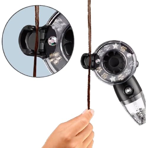 Conair Quick Gems Hair Jeweler shows preloaded gem disks for quick styling