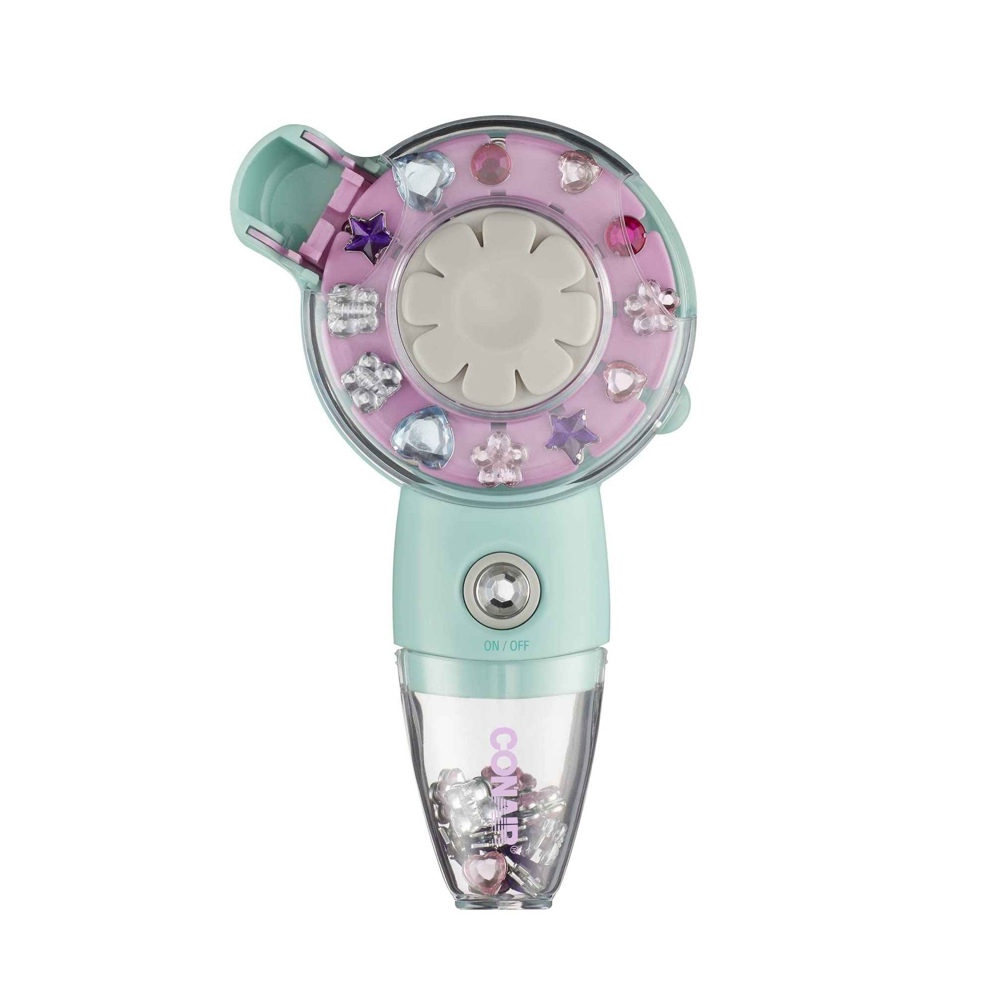 Conair Quick Gems package showing pastel gems for easy sparkle ideas