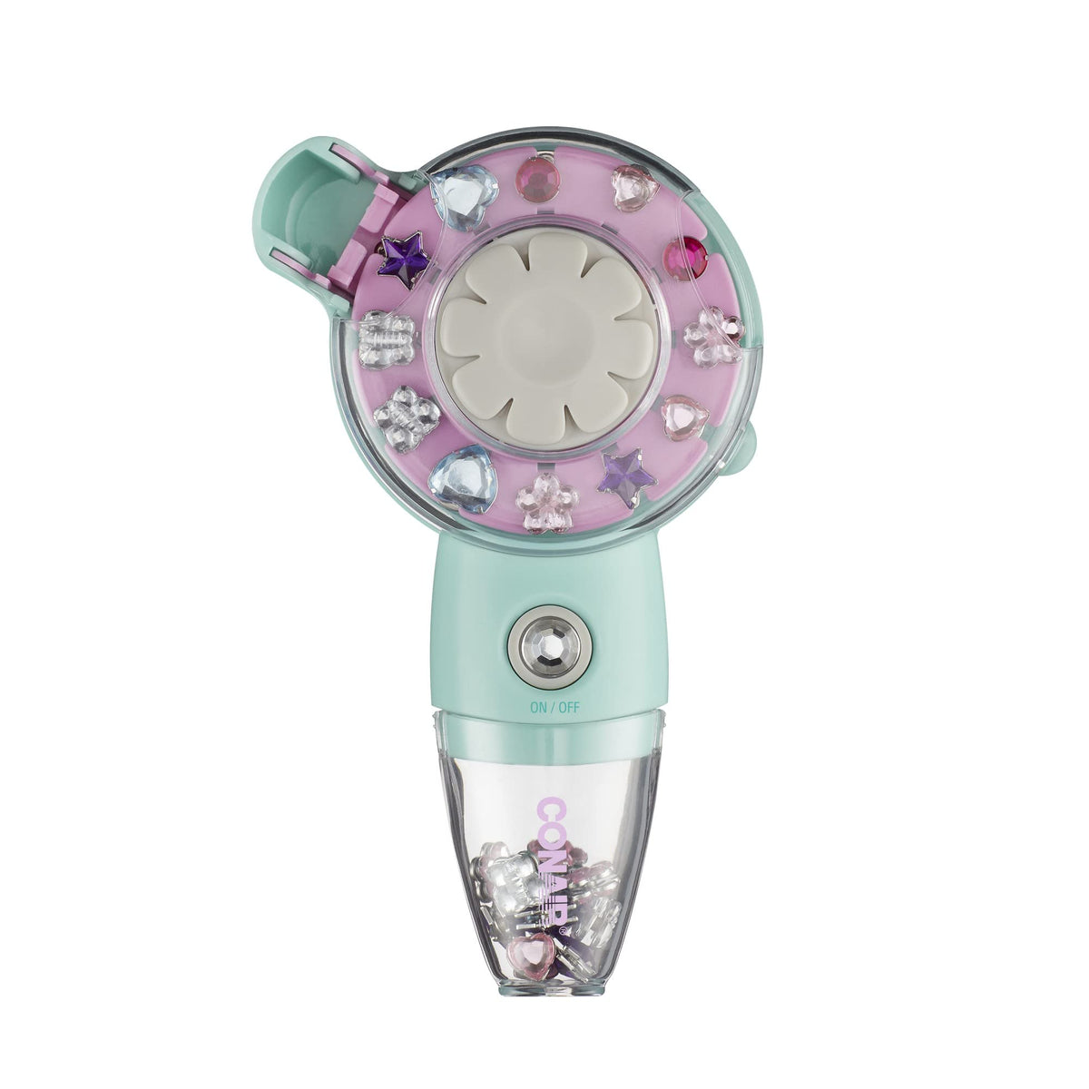 Conair Quick Gems package showing pastel gems for easy sparkle ideas