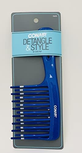 Conair Styling Essentials Style & Detangle Comb for permed curls—separates and lifts