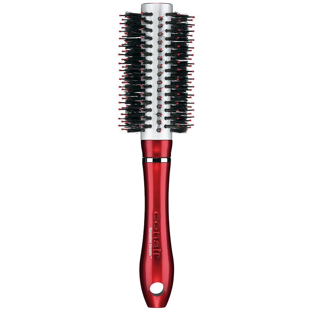 Conair Tourmaline round brush medium with ions for shine and reduced static during styling