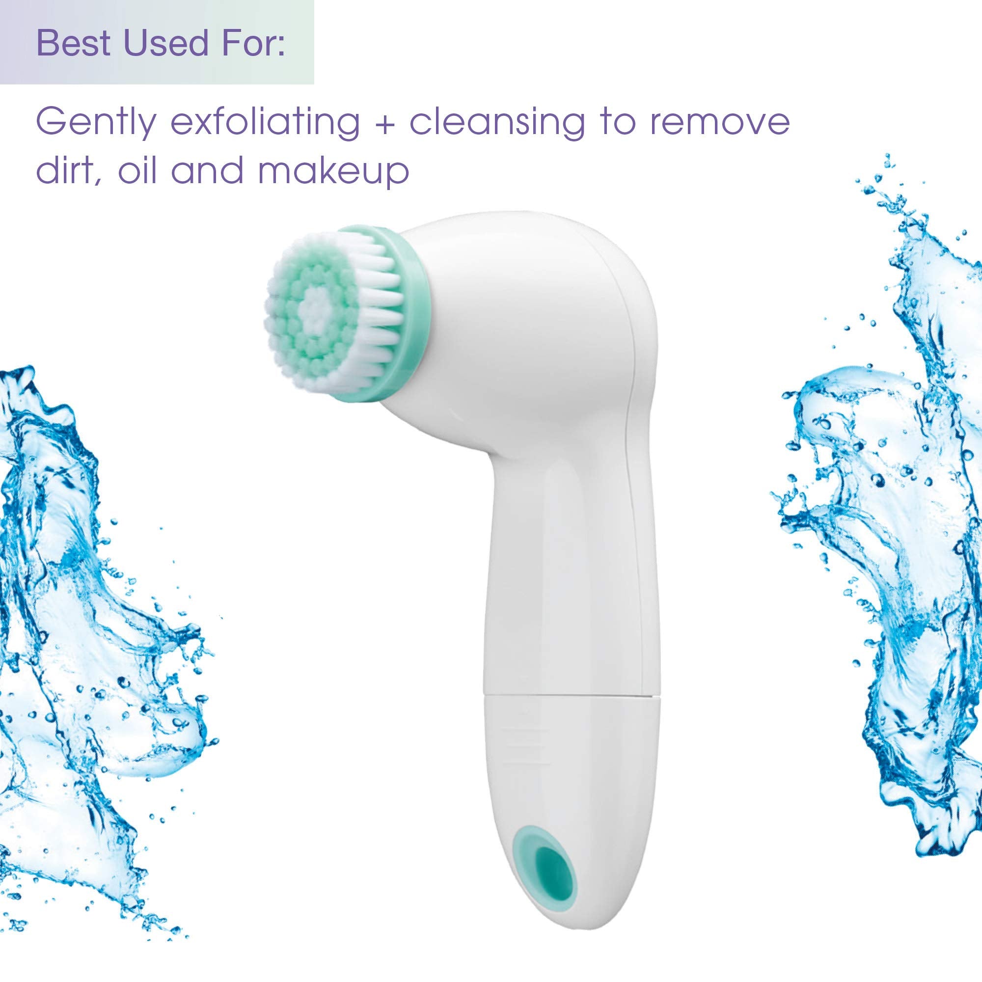 Conair True Glow attachment trio enables cleanse, exfoliate, and massage