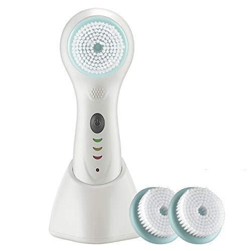 Conair True Glow facial brush handle with waterproof design for a gentle, thorough cleanse.