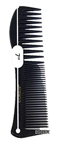 Conair Wide-Tooth Lift Comb end smooths for finishing touches
