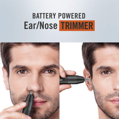 ConairMAN cordless trimmer design powers on-the-go grooming without cords.