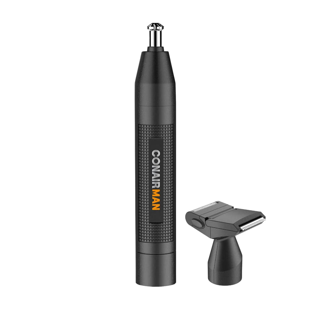 ConairMAN nose/ear trimmer with 360 blade for precise, comfortable trimming.