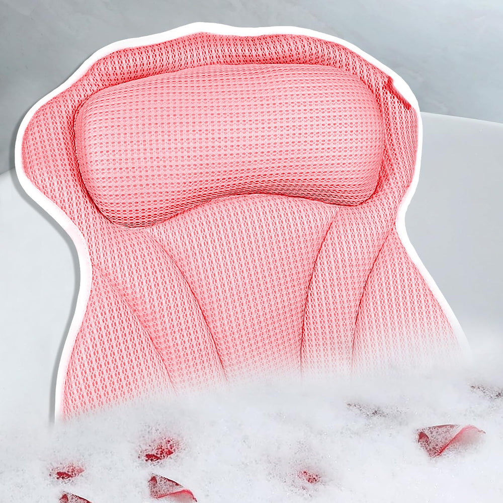 CONBELLA Bath Pillow head neck support for tub soaking and relaxation.