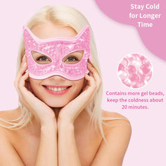 CONBELLA cooling eye mask cold-side—cool relief for puffy eyes during busy days