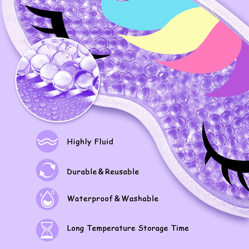 CONBELLA eye mask in resealable bag emphasizes fresh storage and odor control.