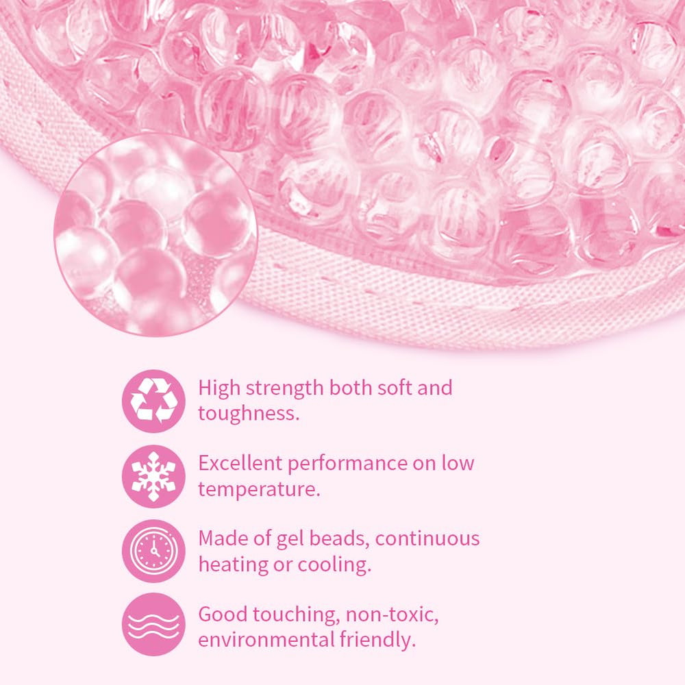 CONBELLA gel-bead technology—flexible cooling for targeted eye contour relief