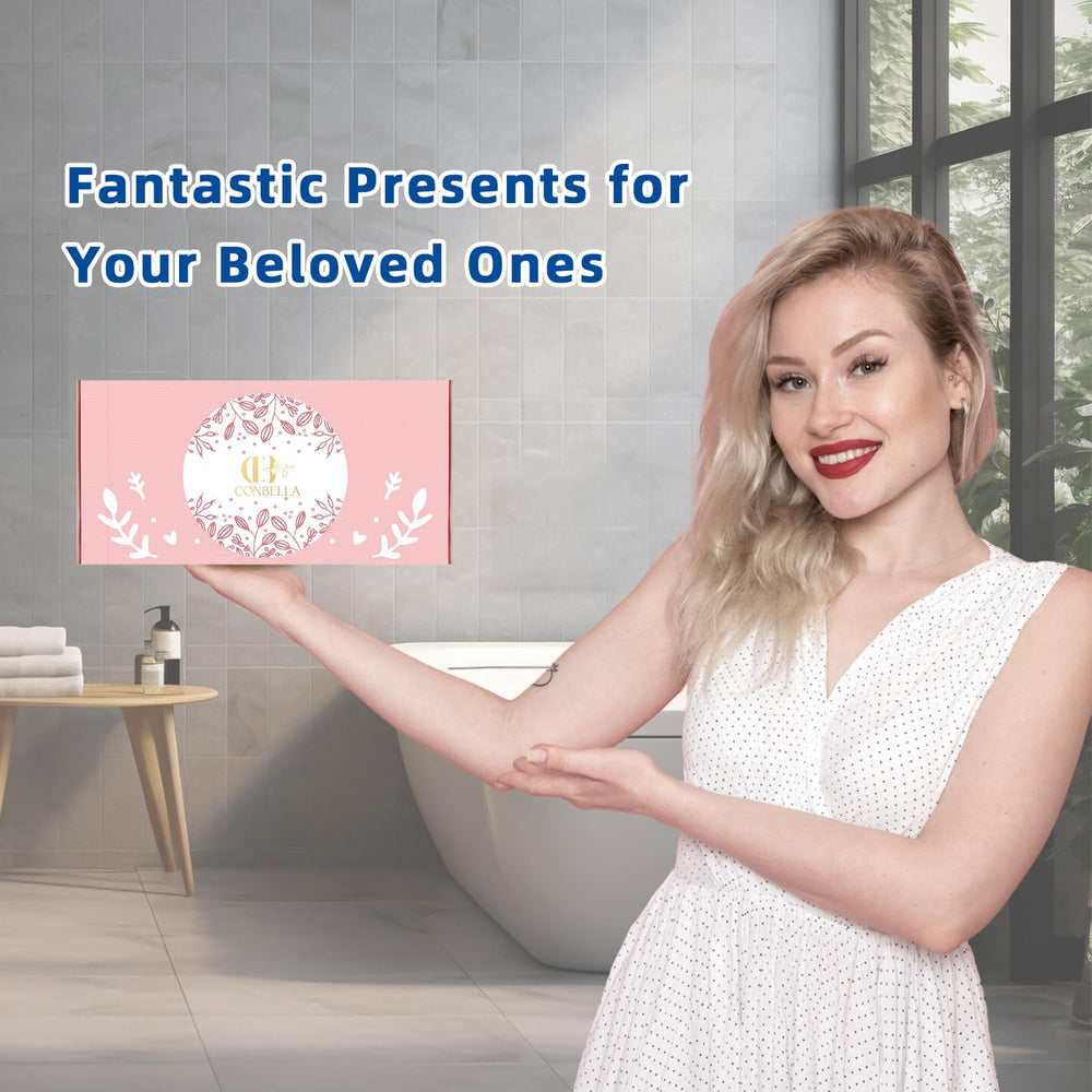 CONBELLA Pink Bath Pillow makes a spa-like gift for relaxation lovers.