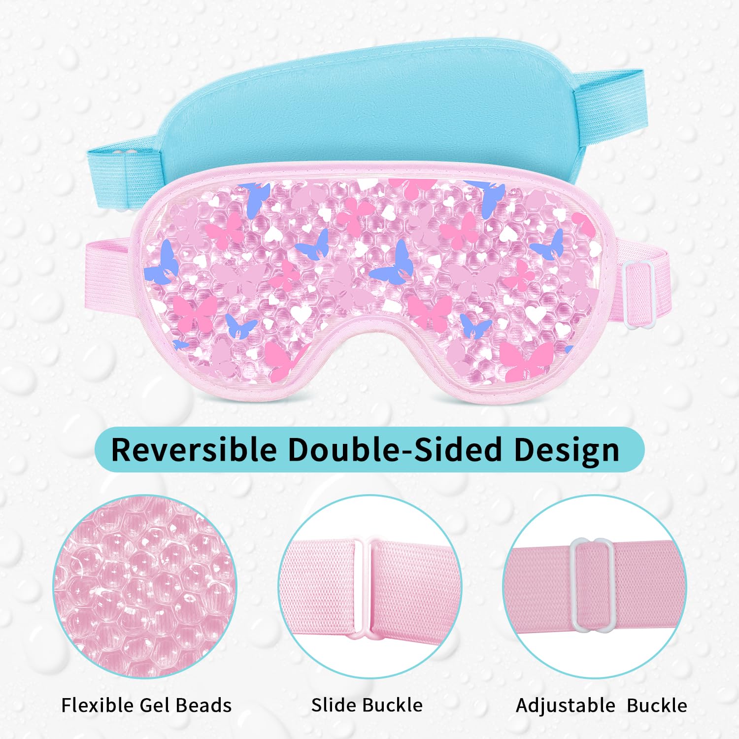 CONBELLA reversible double-sided design offering two distinct cooling and warming sensations