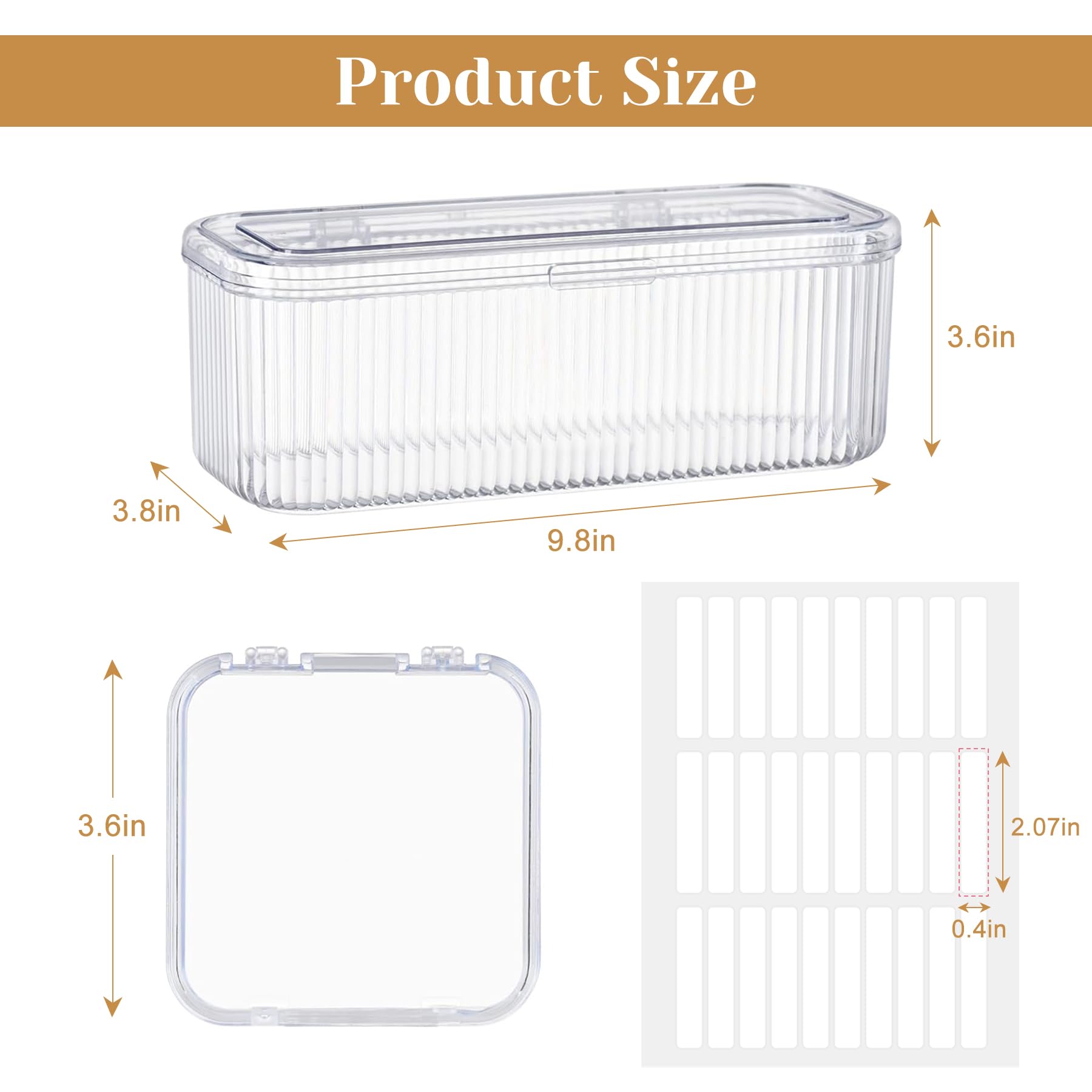CONBOLA big storage box neatly stores all 14 cases