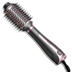 CONFU blow dryer brush oval barrel for smooth, voluminous hair.