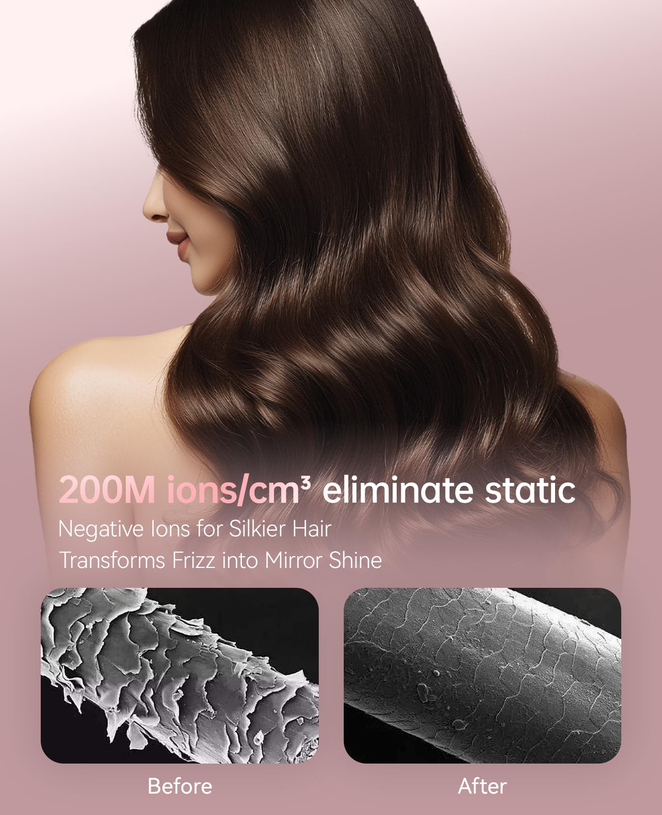 CONFU diffuser in use enhances curl definition and volume