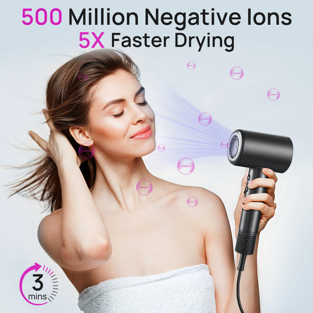 CONFU magnetic diffuser attachment for smoother curls and reduced frizz.