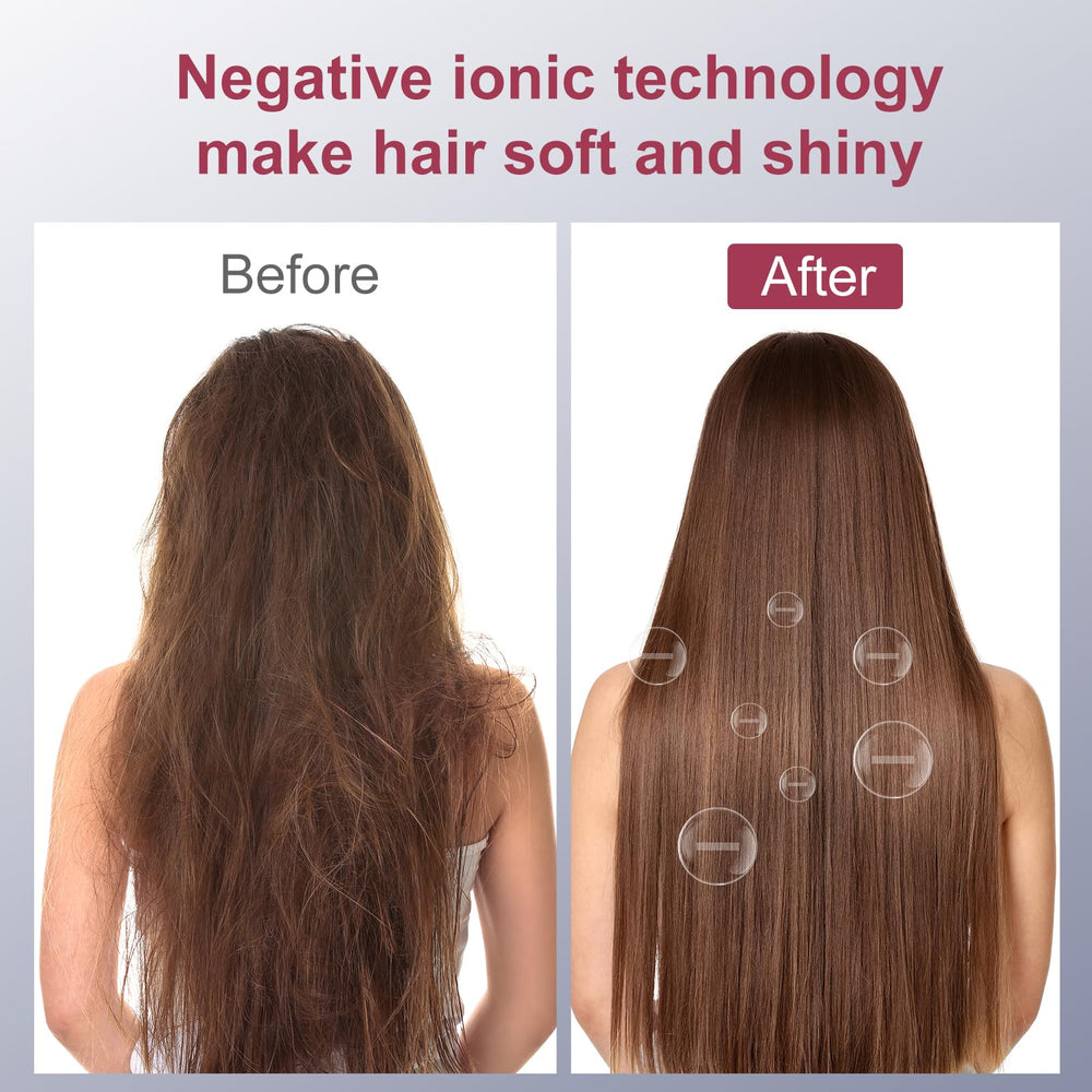 CONFU Hair Dryer Pro quiet operation for comfortable, low-noise styling sessions.