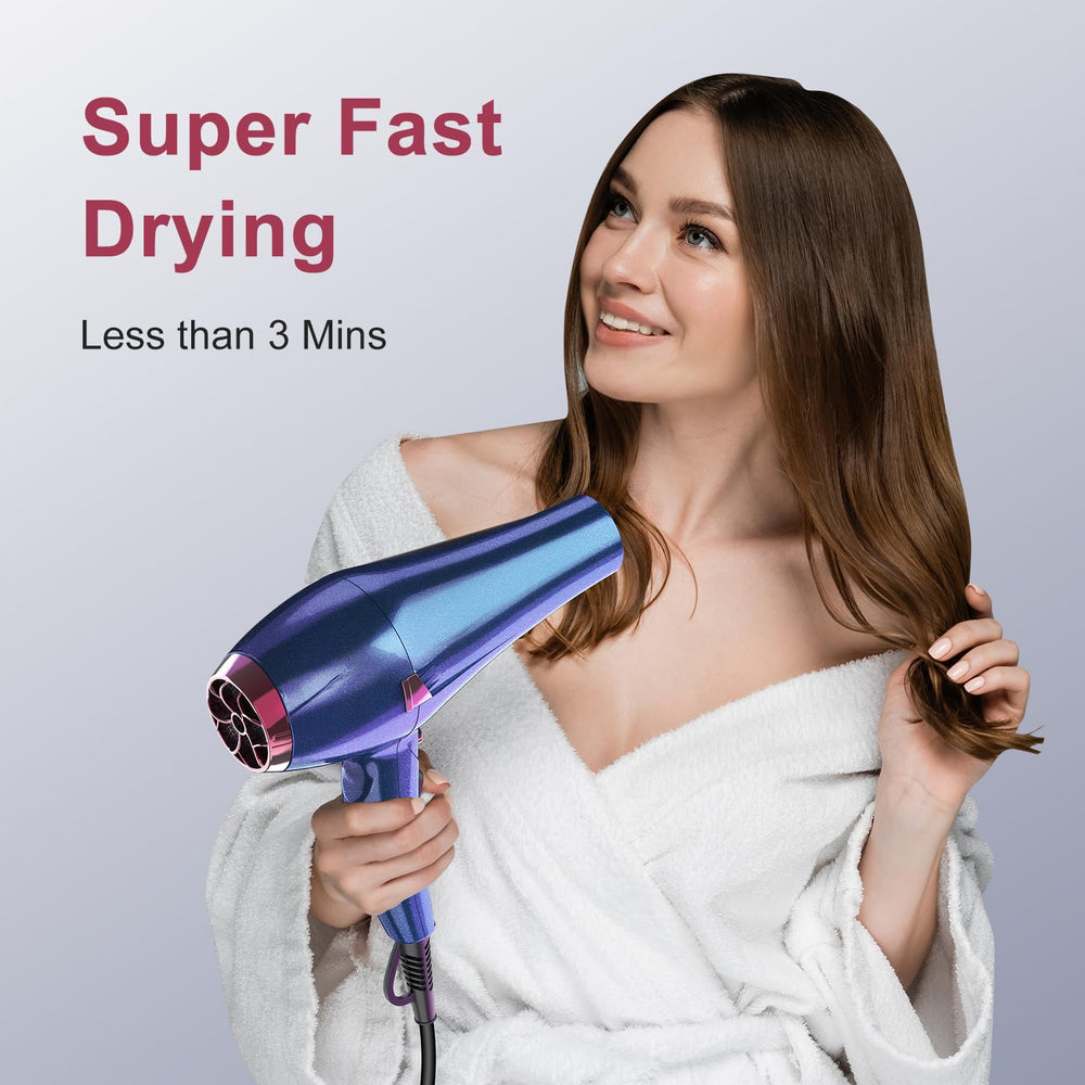 CONFU Hair Dryer Pro side view emphasizes compact silhouette and ergonomic grip.