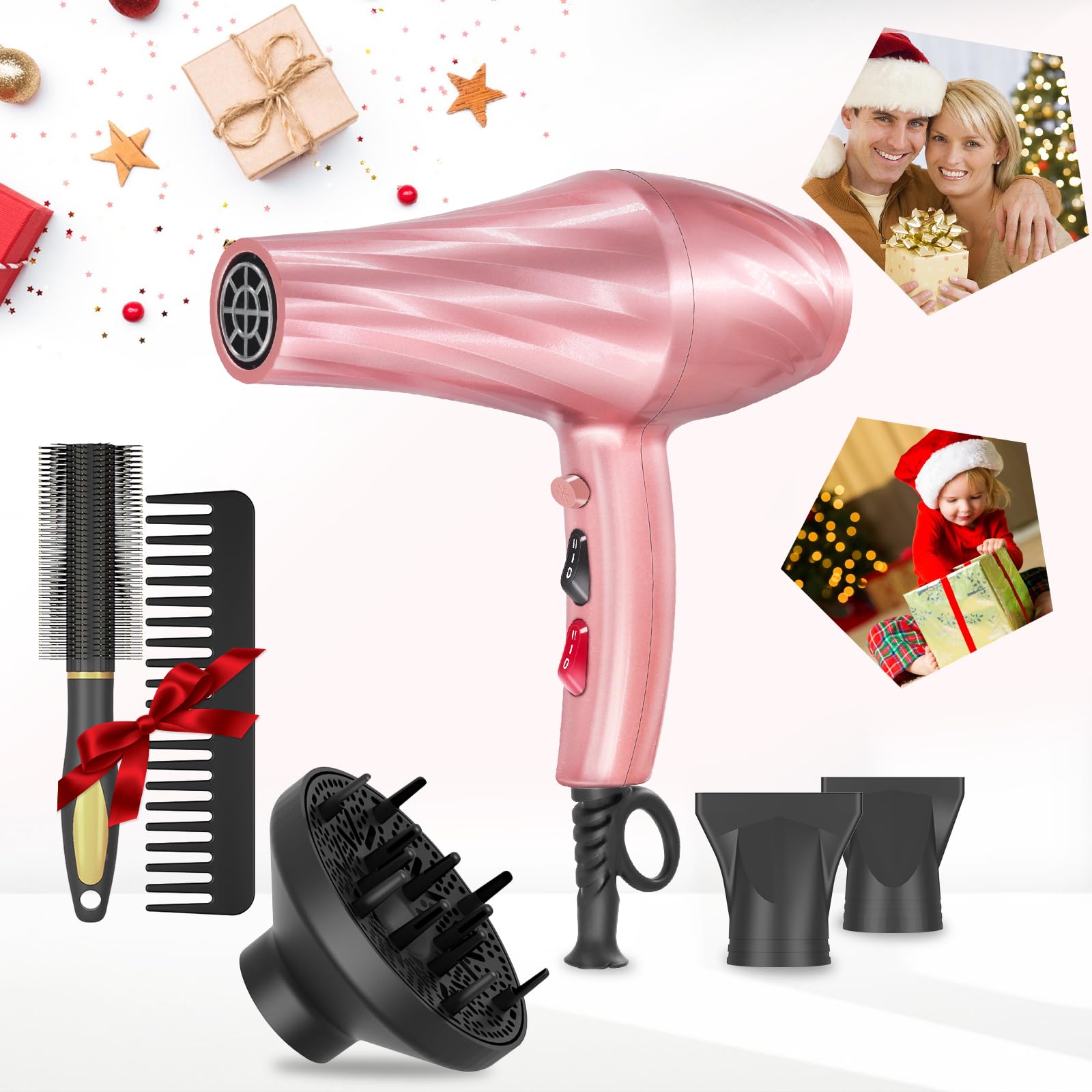 Conhaze Ionic Hair Dryer removable-air-filter lift-view suggests easy maintenance and longevity.